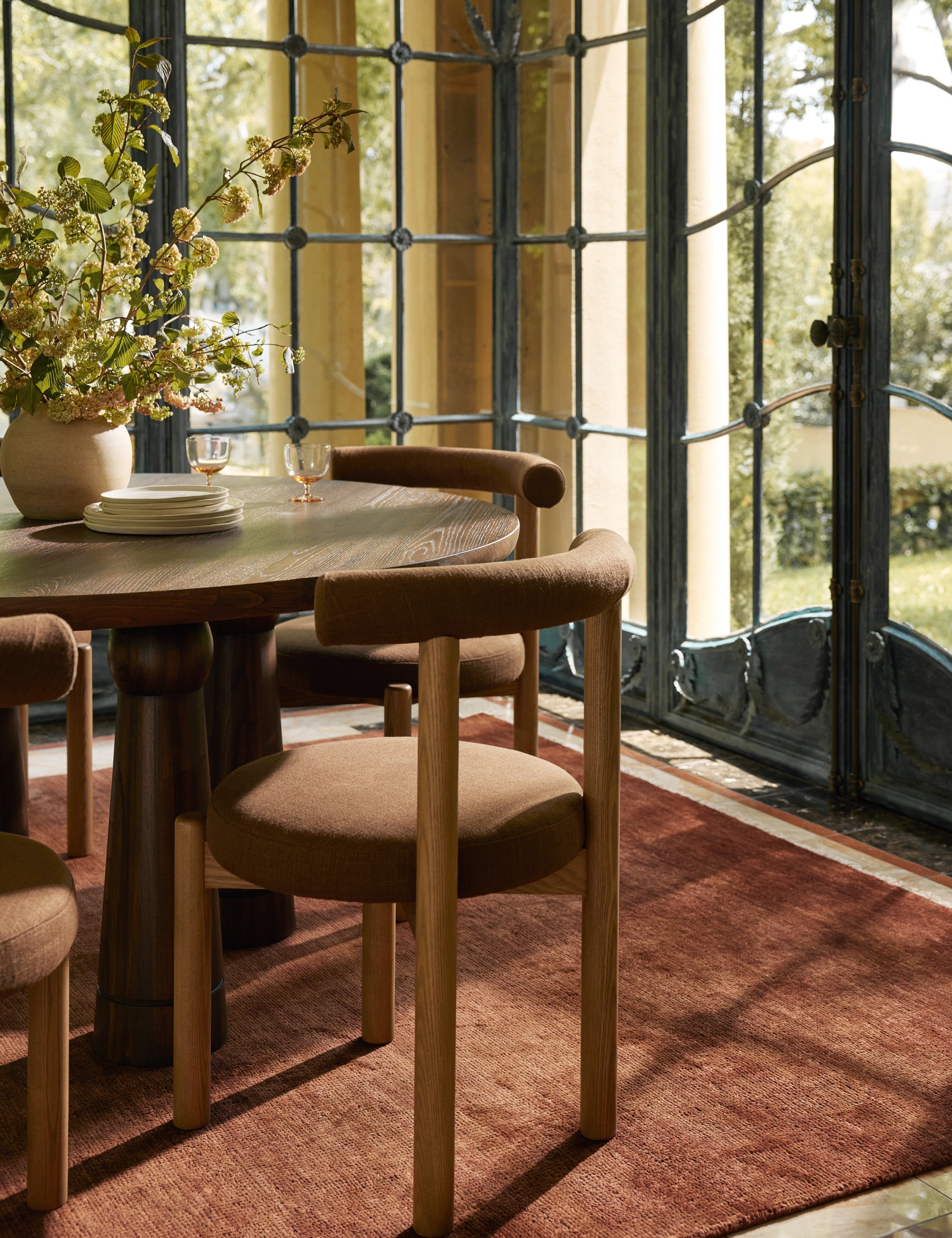 Heritage Brick Handwoven Wool Rug